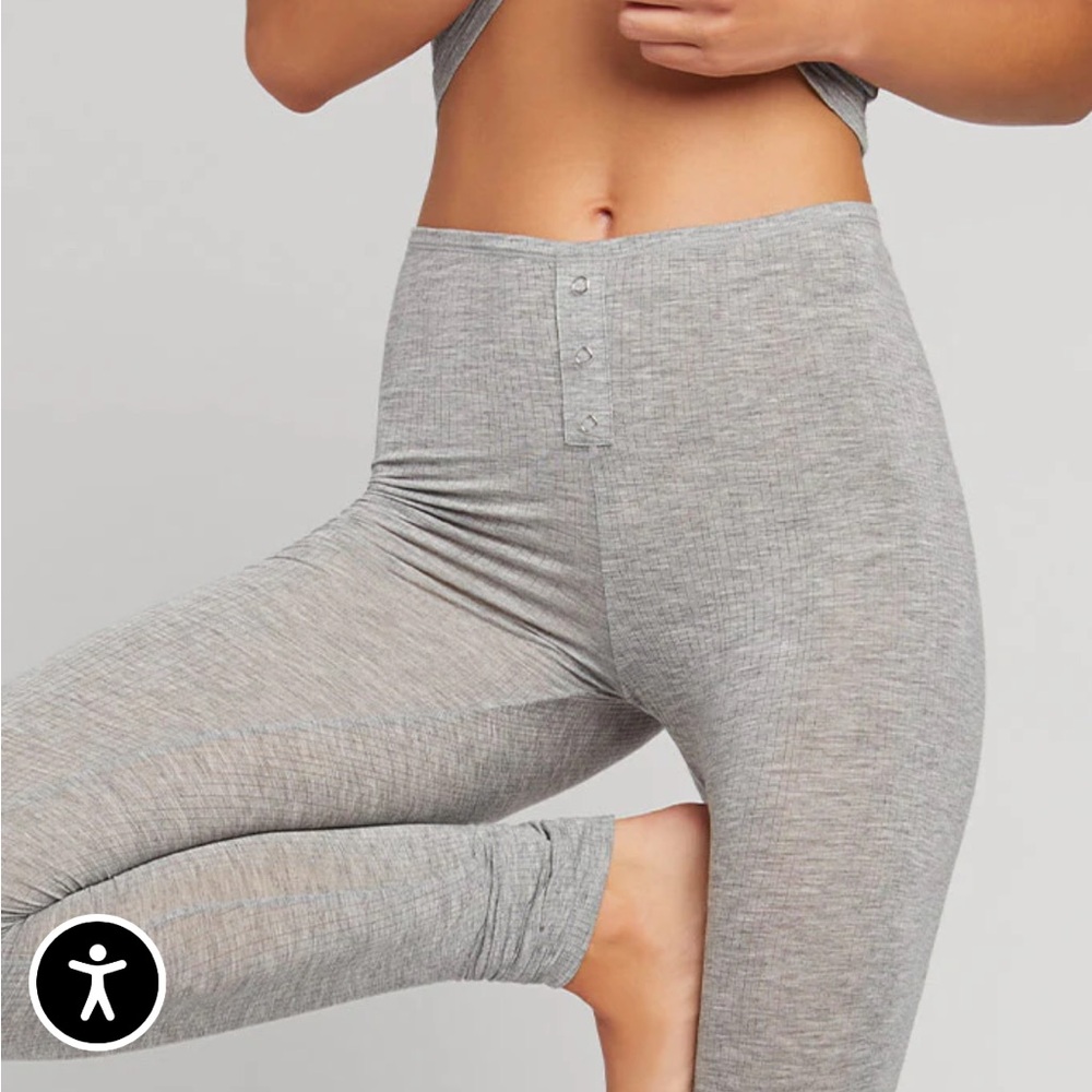 Negative underwear whipped grey leggings xs